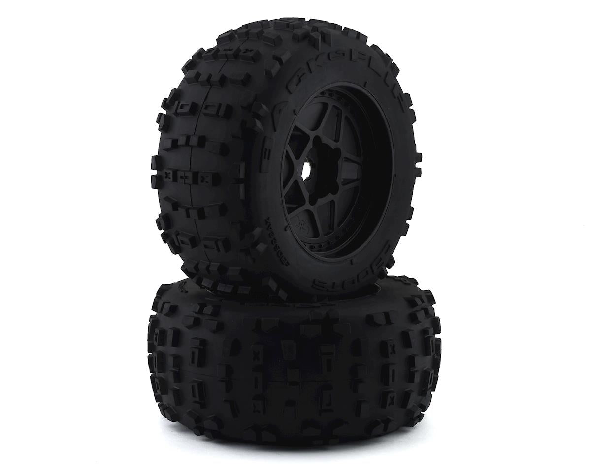 Arrma Outcast 8S BLX dBoots Backflip Pre-Mounted Tires (2) - - Horizon Hobbies, Inc.