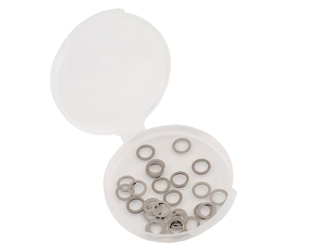 Team Brood 4x6mm Steel Shim Assortment w/Plastic Container (28) (0.1/0.2/0.3/0.5mm) - - AMain Distributing