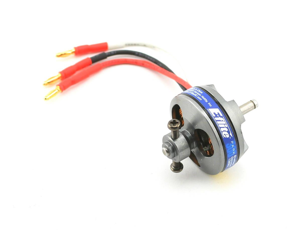 E-flite Park 300 Brushless Outrunner Motor, 1380Kv: 2mm Bullet - - Horizon Hobbies, Inc.