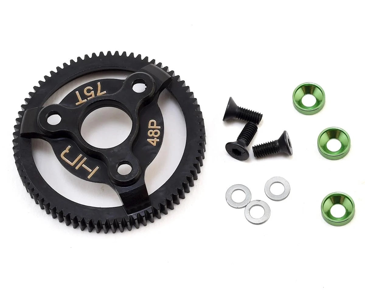 Hot Racing Traxxas 48P Hardened Steel Spur Gear (75T) - Parts - AMain Distributing