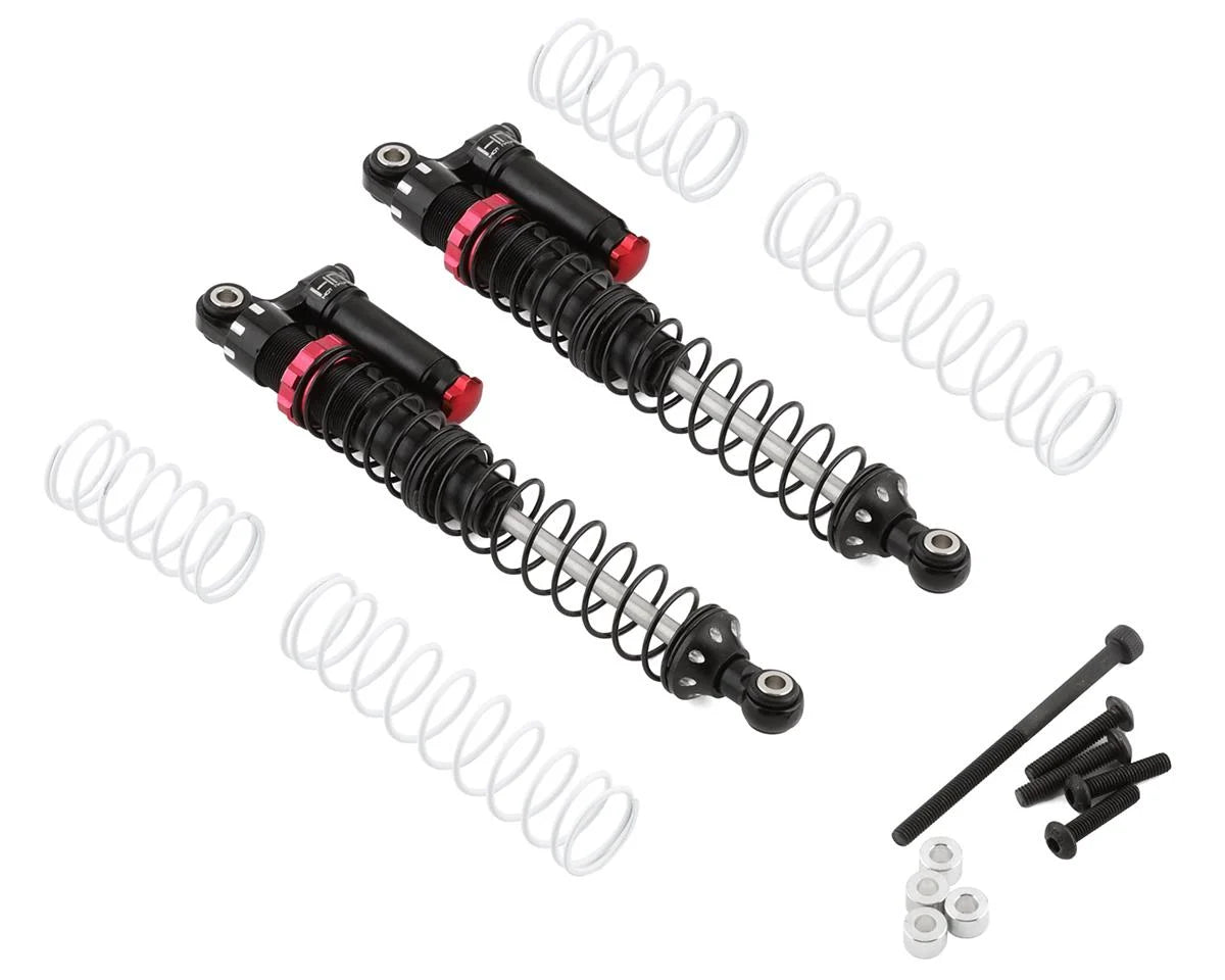 Hot Racing Piggyback Adjustable Rebound Shock (Red) (110mm) - Parts - Horizon Hobbies, Inc.