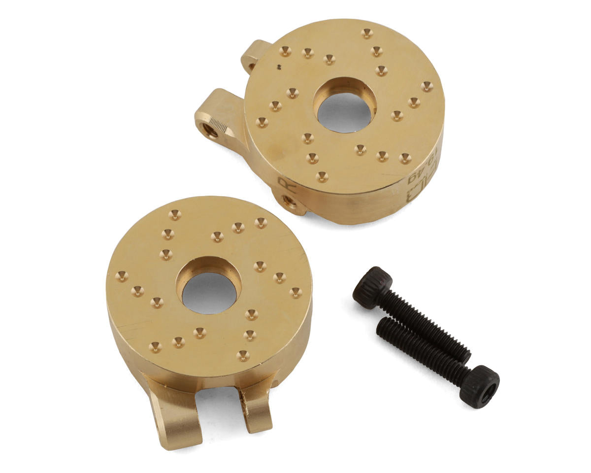 Hot Racing Traxxas TRX-4M Brass Steering Knuckle (2) (19.4g) (For Bearing Use) - Parts - AMain Distributing