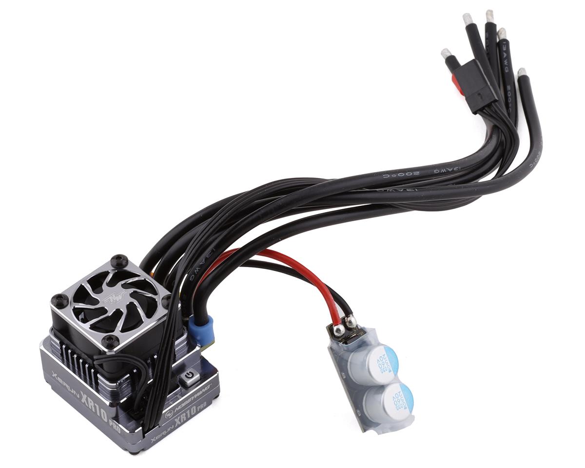 Hobbywing Xerun XR10 Pro G2S Elite 160A Sensored Brushless ESC (Midnight Silver) - ESC - HobbyWing North America
