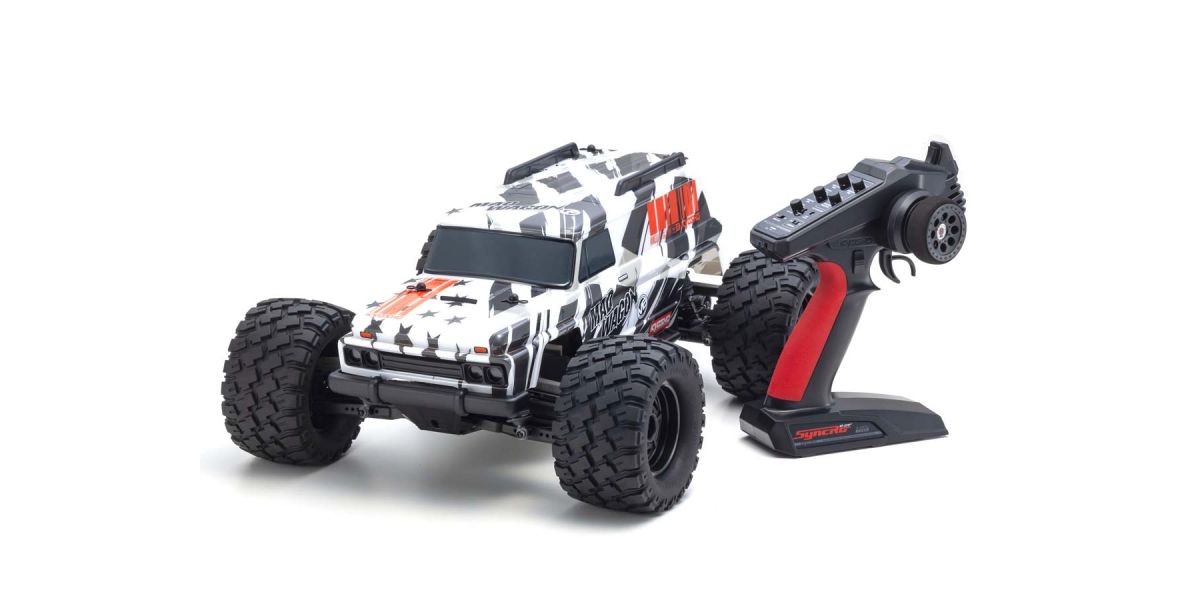 Kyosho Mad Wagon VE 1/10 Scale ReadySet Electric 4WD Truck w/2.4GHz Radio - - HRP Distributing, Inc.