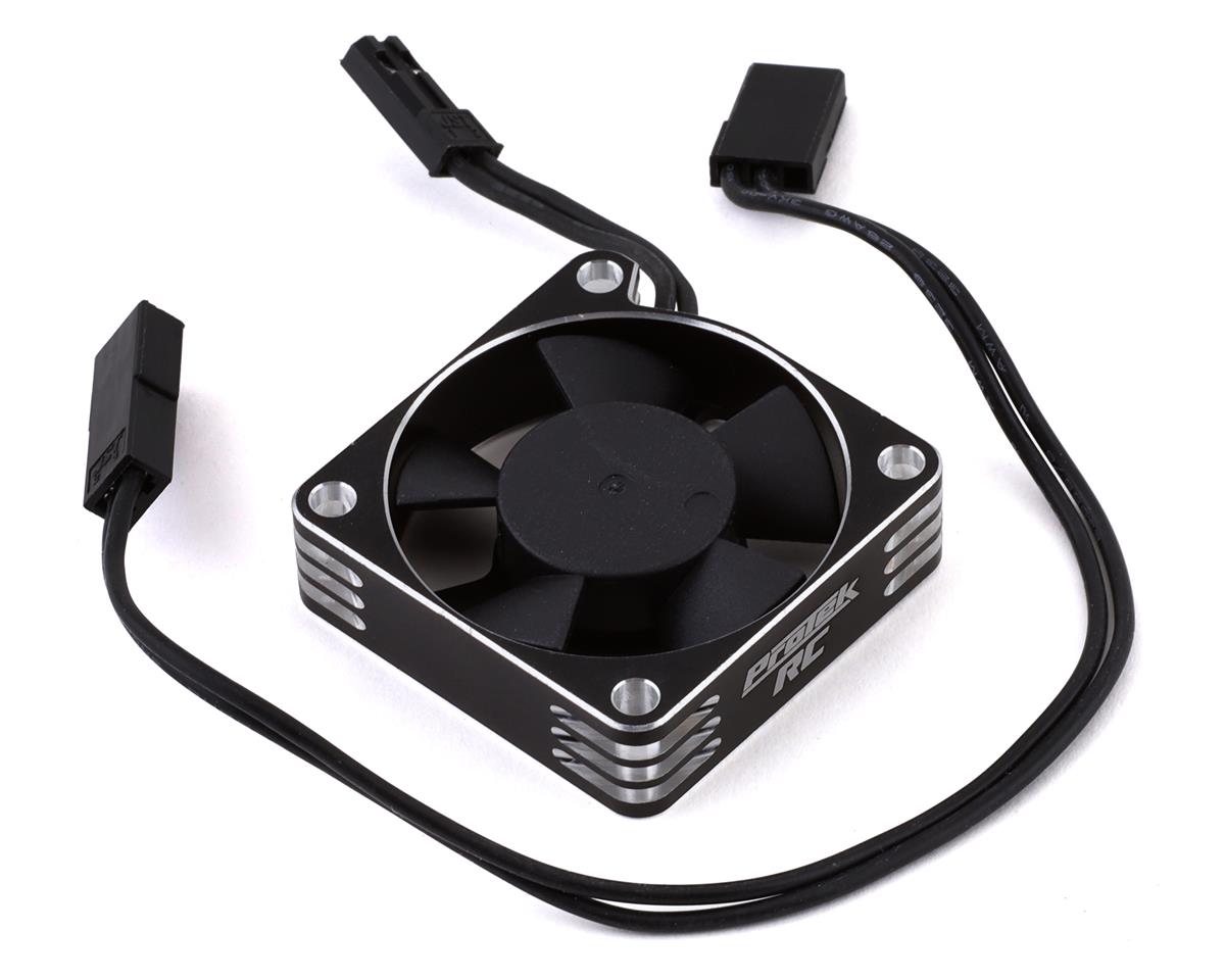 ProTek RC 35x35x10mm Aluminum High Speed HV Cooling Fan (Silver/Black) - Parts - AMain Distributing