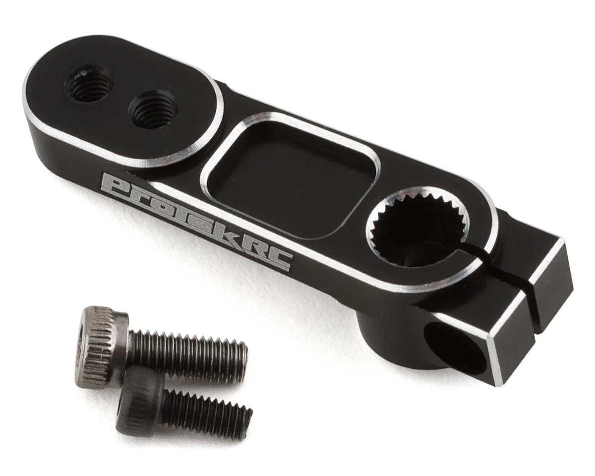 ProTek RC Dual Offset Heavy Duty Clamping Servo Horn (Long) (25T) - Parts - AMain Distributing