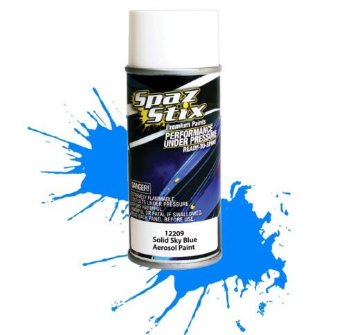 Spaz Stix Solid Sky Blue Paint 3.5oz - - HRP Distributing, Inc.