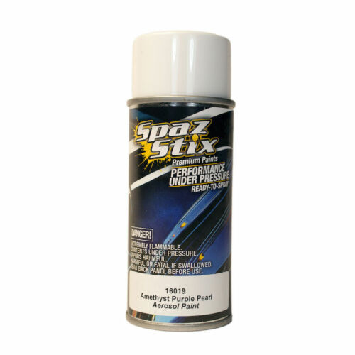 Spaz Stix Amethyst Purple Pearl Aerosol Paint 3.5oz - - HRP Distributing, Inc.