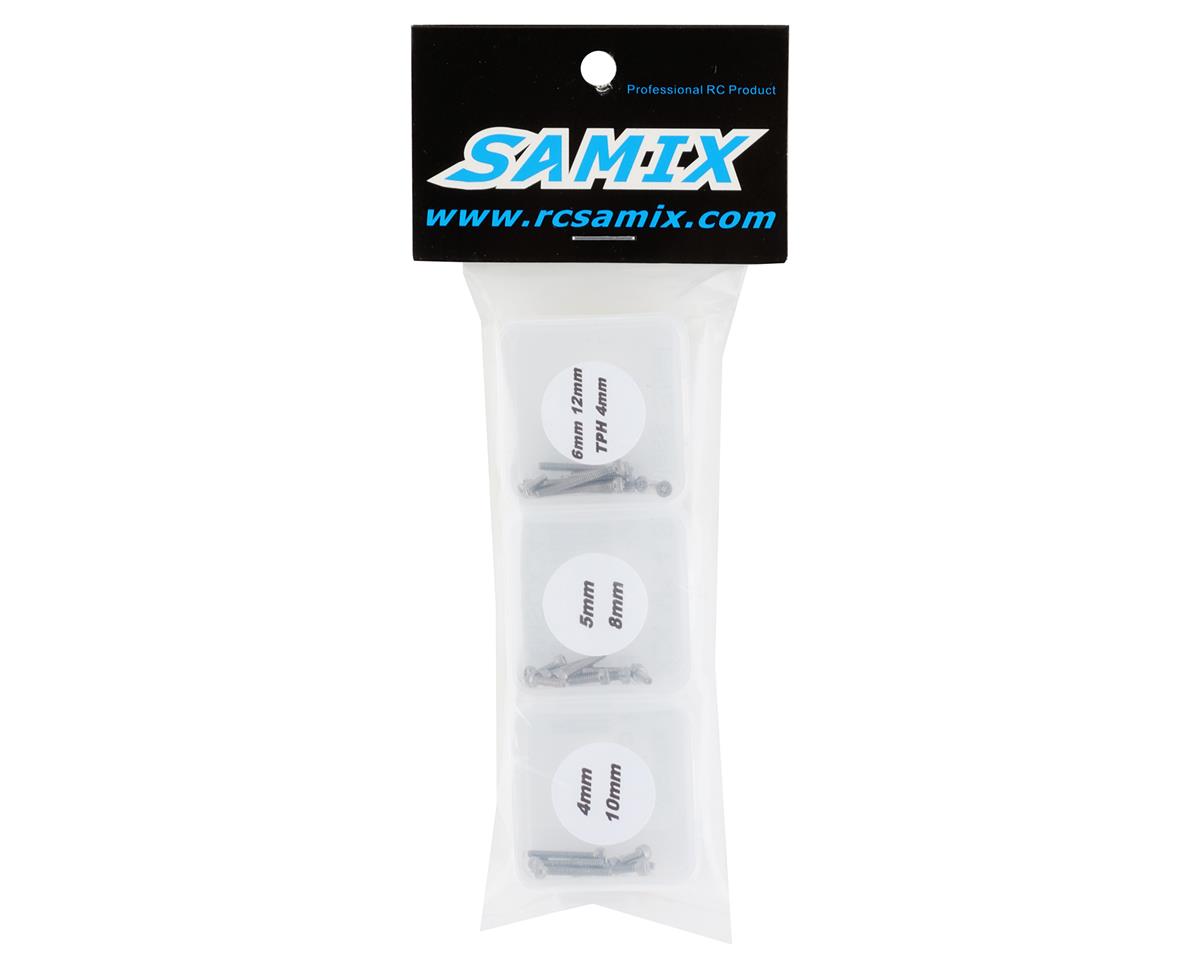 Samix SCX24 M1.4 Stainless Steel Cap Head Screw Kit w/Box (35) - - AMain Distributing