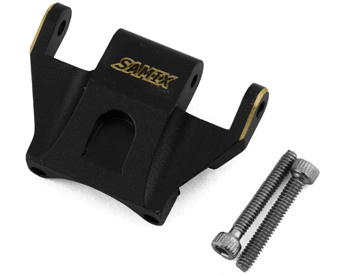 Samix SCX24 Brass Rear Upper Link Mount (Black) - - AMain Distributing