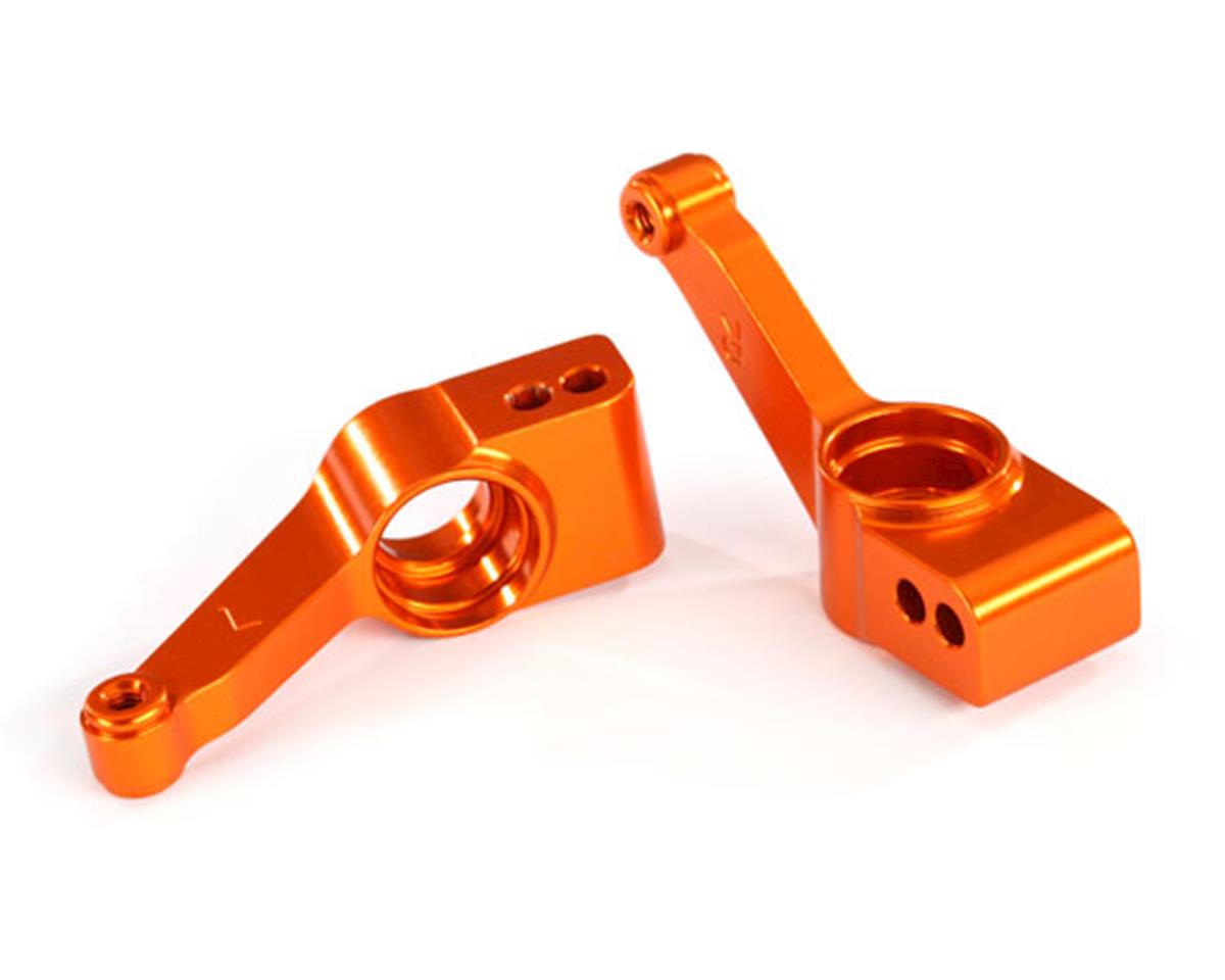 Traxxas Aluminum Stub Axle Carriers (Orange) (2) - - Traxxas