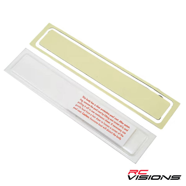 Traxxas TRX-4 Tailgate Panel Insert (Clear) - - Traxxas