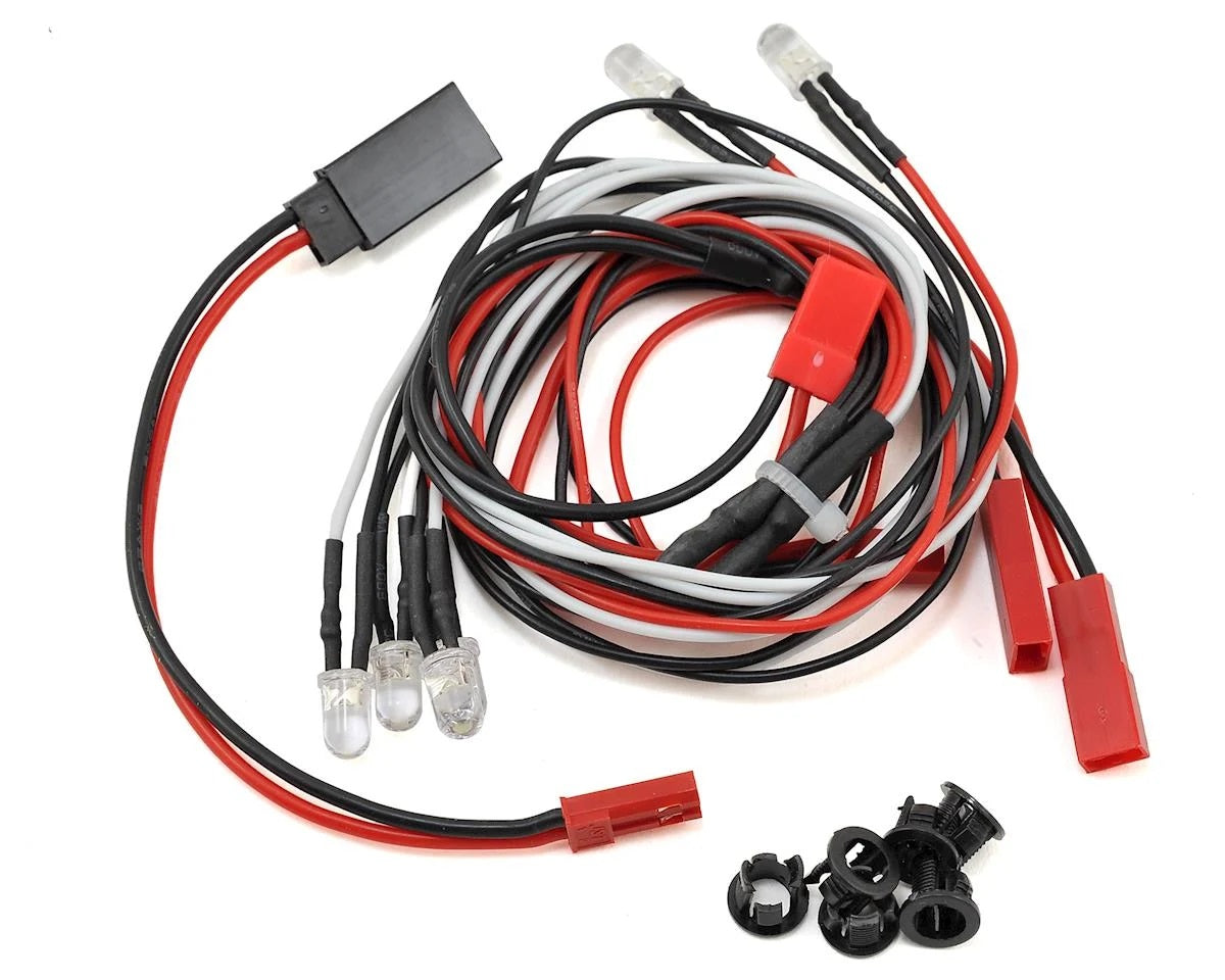 Yeah Racing Ultra Bright LED Light Kit w/Light Holders - - AMain Distributing