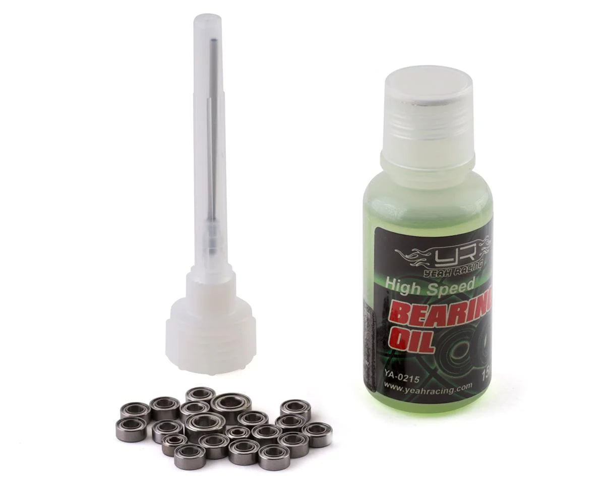 Yeah Racing SCX24 Ball Bearing Set w/Bearing Oil (20) - Parts - AMain Distributing