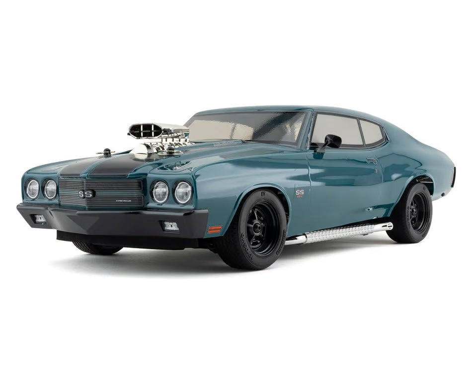 Kyosho Fazer Mk2 1970 Chevelle 1/10 Electric Brushless ReadySet (Dark Blue) (FZ02L) w/Syncro KT-231P+ Radio -  - Kyosho