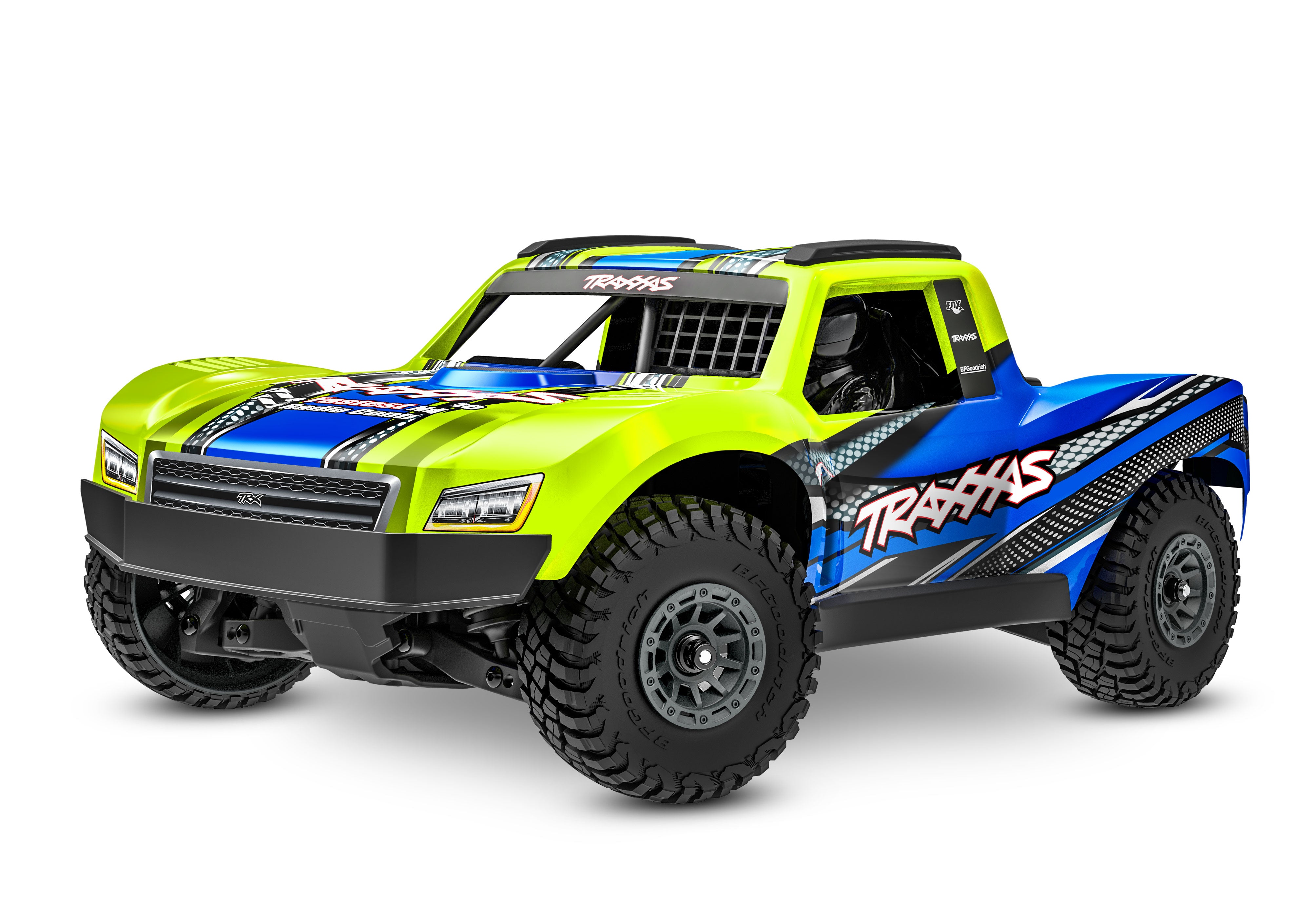 Traxxas Mini Slash® Brushless 1/16 4WD RTR Short Course Truck w/TQ™ 2.4Ghz Radio, Battery -  - Traxxas