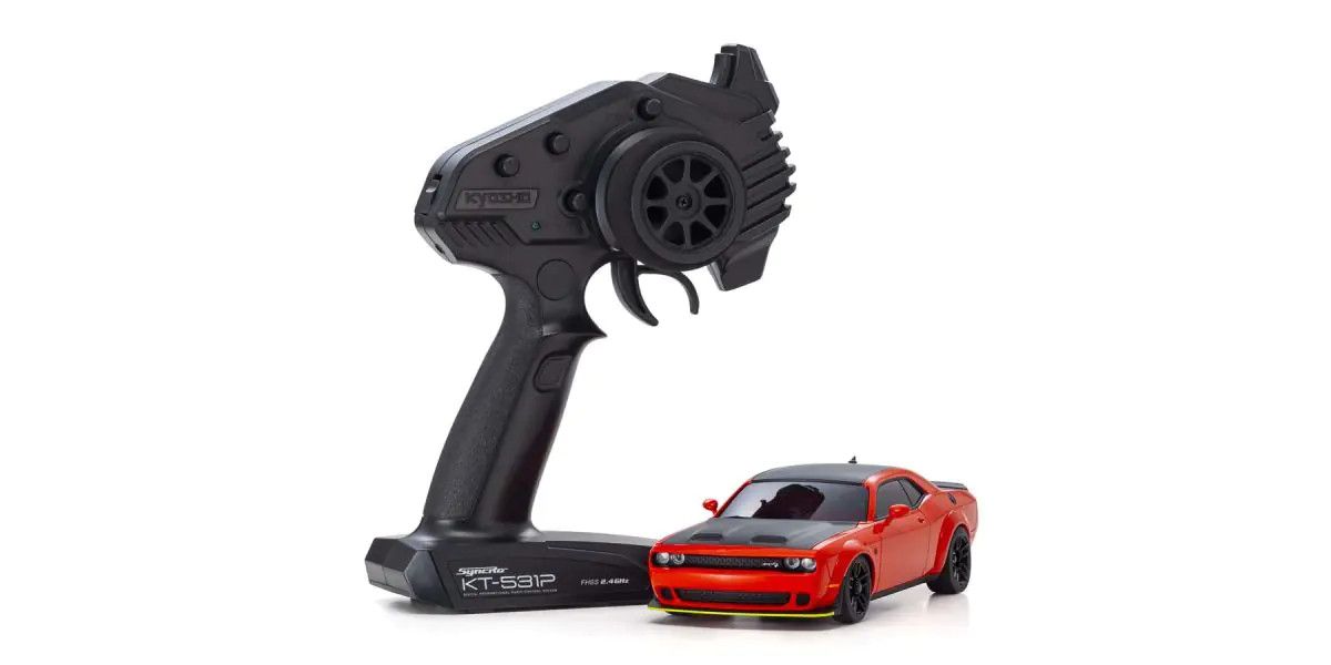 KYOSHO MINI-Z AWD DODGE CHALLENGER SRT HELLCAT REDEYE -  - Kyosho
