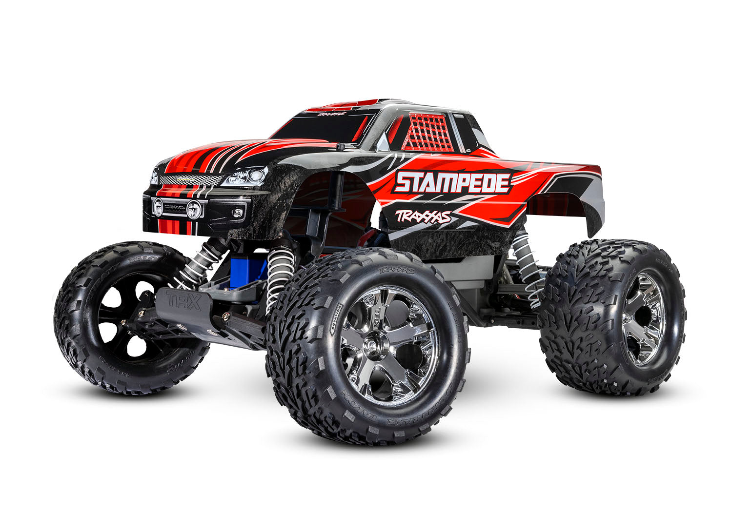 Traxxas Stampede: 1/10 Scale Monster Truck w/ Battery & USB-C - Cars & Trucks - Traxxas
