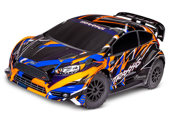 Traxxas  Ford® Fiesta® ST Rally VXL: 1/10 Scale Brushless Rally Racer with TQi™ Traxxas Link™ Enabled 2.4GHz Radio System & Traxxas Stability Management (TSM)® -  - Traxxas