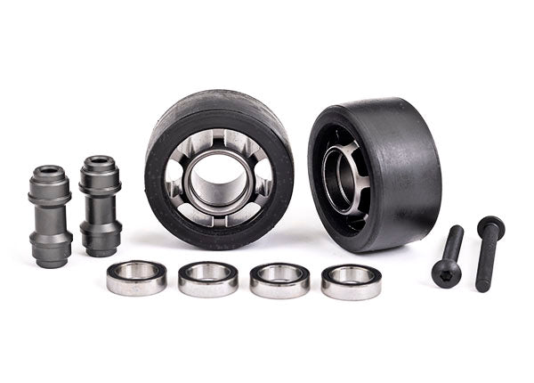 Traxxas X-Maxx/XRT Wheelie Bar Wheels 6061-T6 aluminum -  - Traxxas