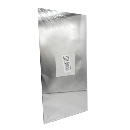 K&S Stainless Steel Sheet: 0.030" Thick x 6" Wide x 12" Long (1 Piece) - Metal - K&S Precision Metals