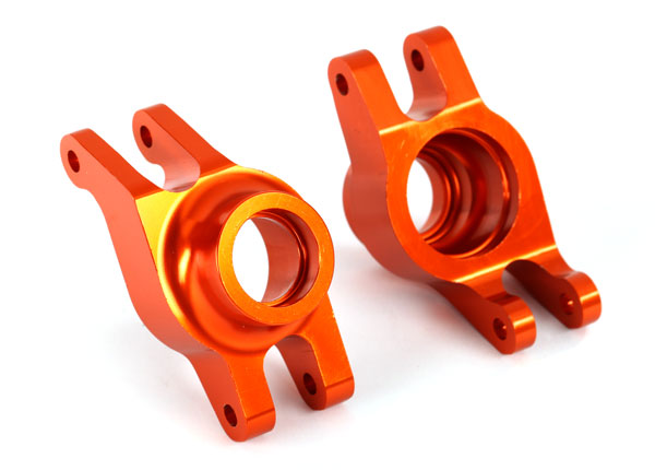 Traxxas Maxx Aluminum Hub Carriers (Orange) -  - Traxxas