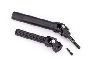 Traxxas Driveshaft assembly, front or rear, Maxx® Duty (1) (left or right) (fully assembled, ready to install)/ screw pin (1) (for use with #8995 WideMaxx™ suspension kit) -  - Traxxas