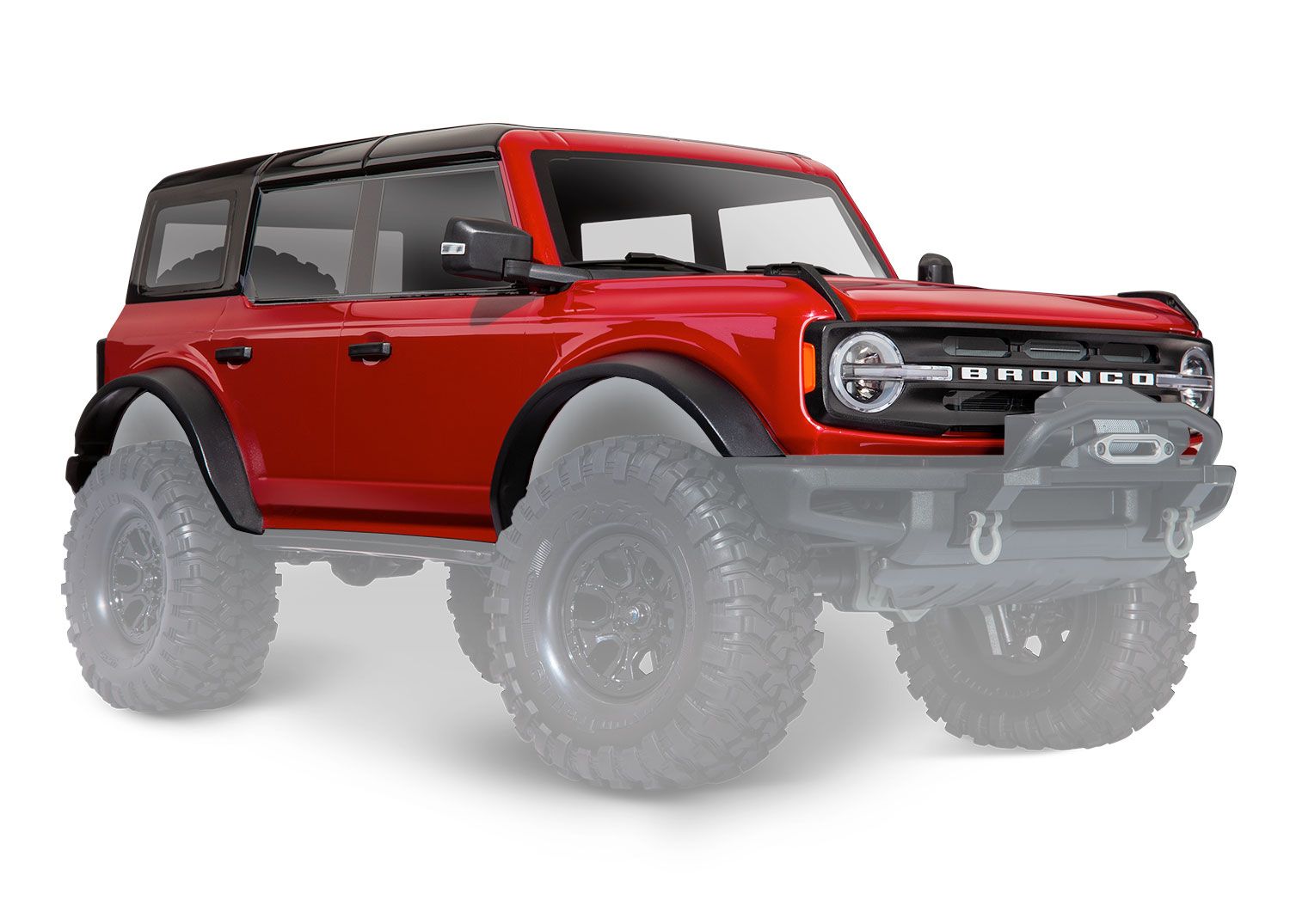 Traxxas TRX-4 2021 Ford Bronco Pro Scale Pre-Painted Body Kit -  - Traxxas