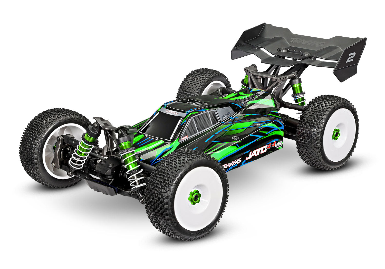 Traxxas Jato® 4x4 VXL 1/10 Brushless Electric Racing Buggy w/TQi 2.4GHz Radio & Link Module - stpatty - Traxxas