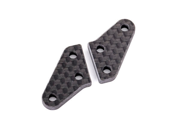 TRAXXAS carbon fiber Steering block arms (2) (fits #9635 series & 9637 series steering blocks) -  - Traxxas