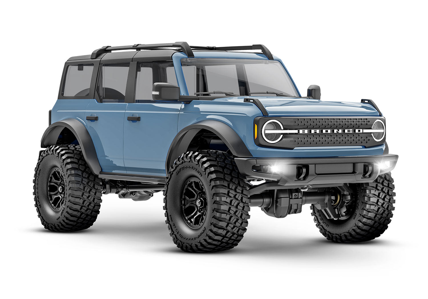 TRX-4M™ Scale and Trail® Crawler with Ford® Bronco® Body: 1/18-Scale 4WD Electric Truck with TQ 2.4GHz Radio System -  - Traxxas