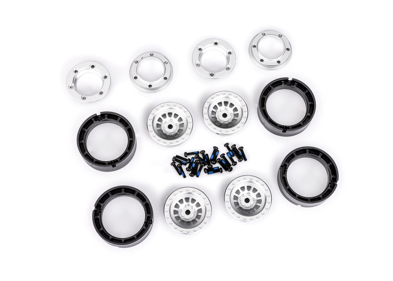 Traxxas 1.0” Aluminum Wheels (4) -  - Traxxas