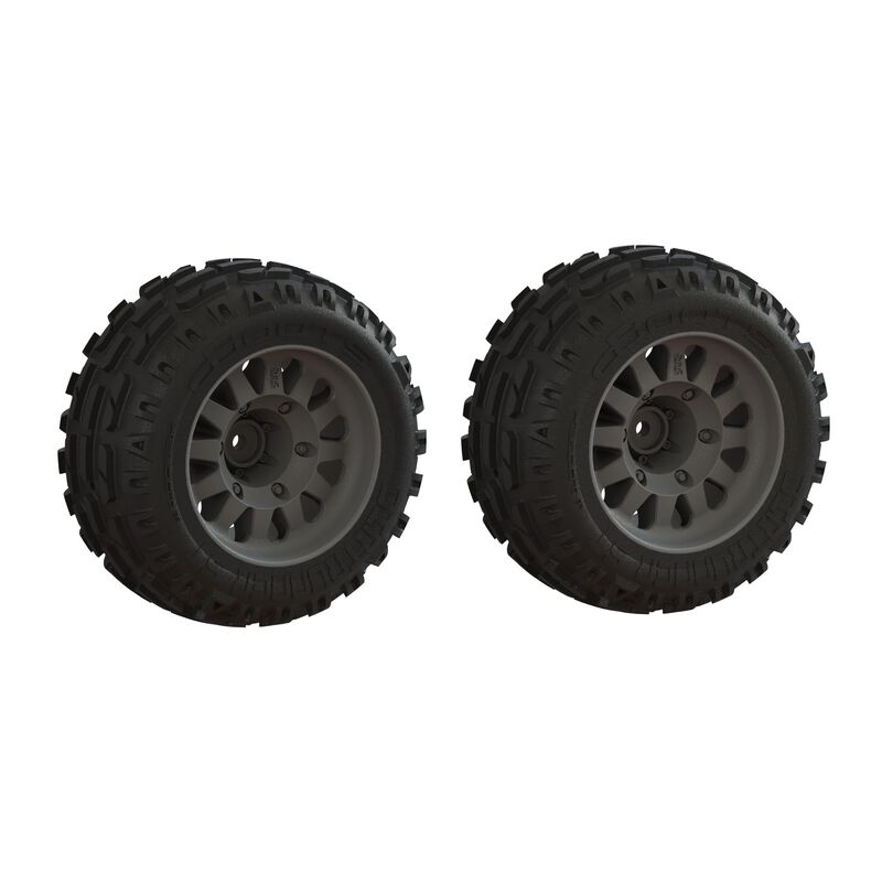 Arrma dBoots 'Dirtrunner ST' Tire Set Glued (2) -  - Horizon Hobbies, Inc.