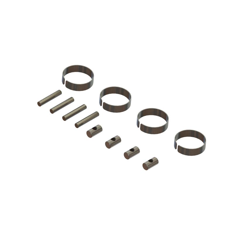 Arrma CVD Driveshaft Metal Fittings (1 Pair) -  - Horizon Hobbies, Inc.