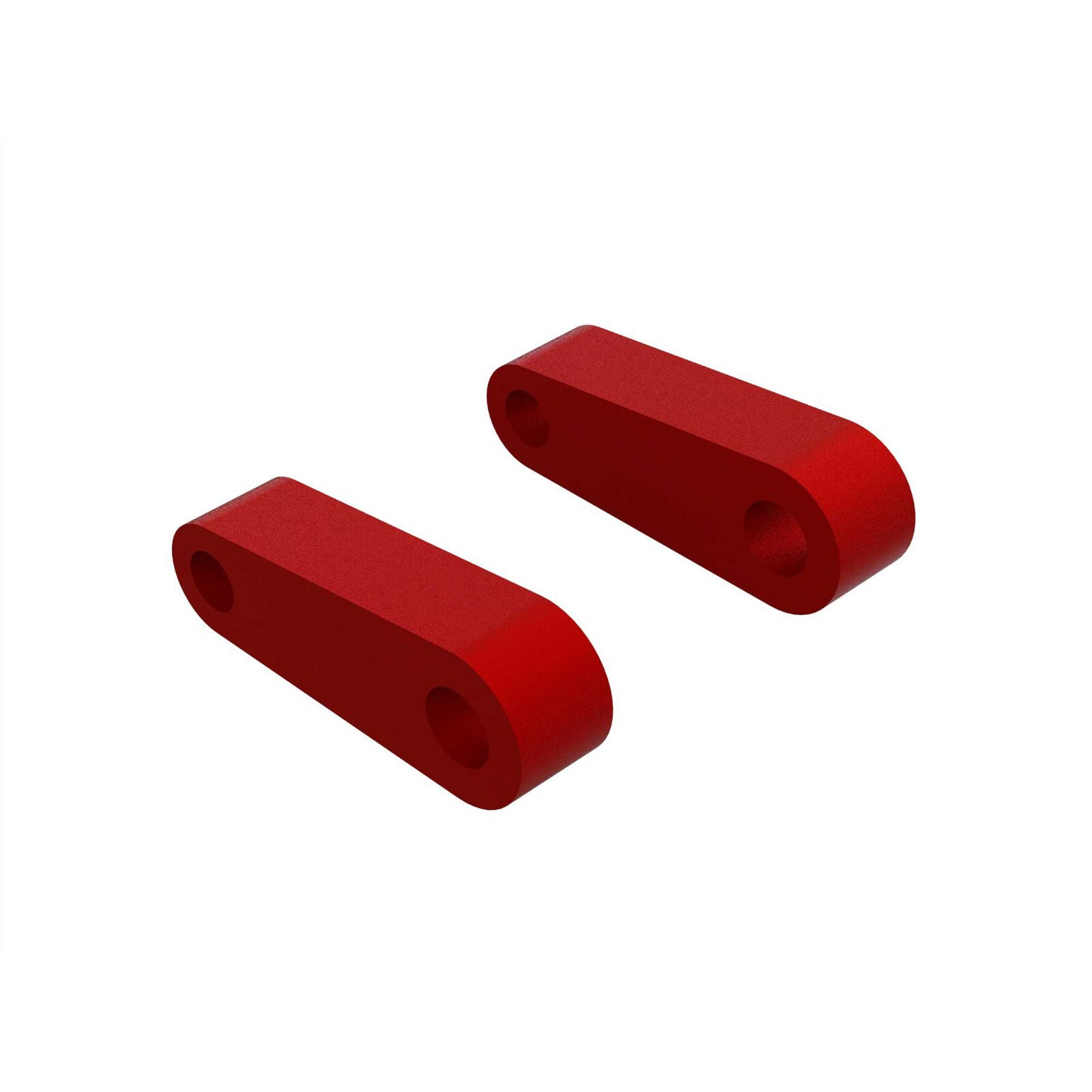 Arrma Kraton/Outcast 8S Aluminum Front Suspension Mounts (Red) (2) -  - Horizon Hobbies, Inc.