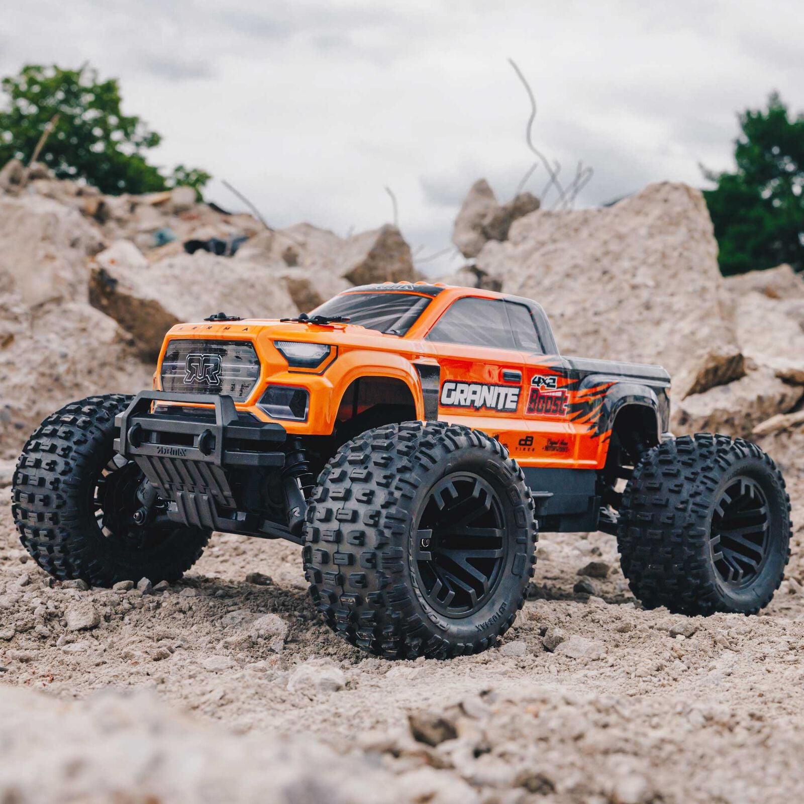 Arrma Granite 4X2 BOOST 1/10 Electric RTR Monster Truck  w/SLT2 2.4GHz Radio -  - Horizon Hobbies, Inc.