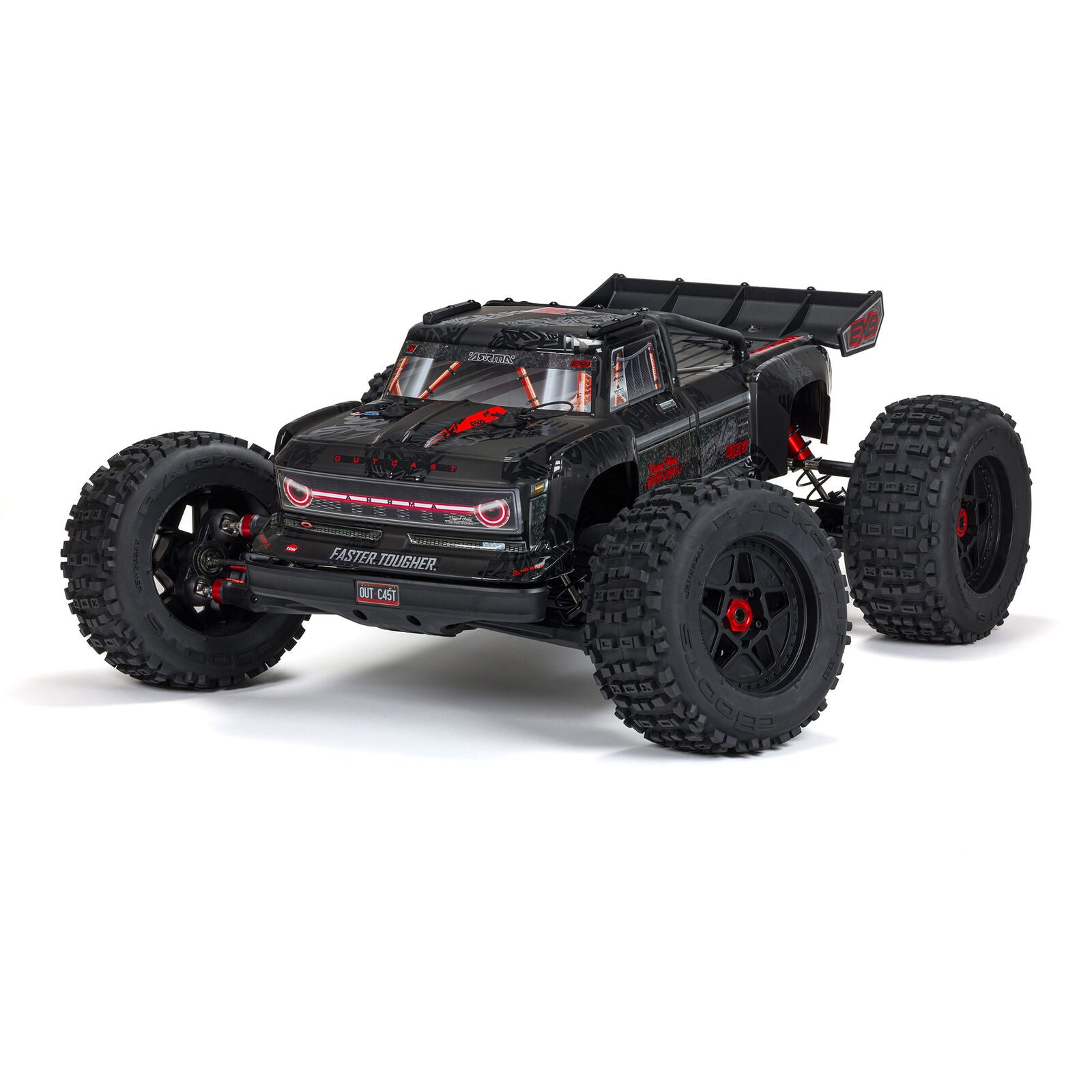 ARRMA 1/5 OUTCAST 4X4 8S BLX EXB Brushless Stunt Truck RTR, Black -  - Horizon Hobbies, Inc.