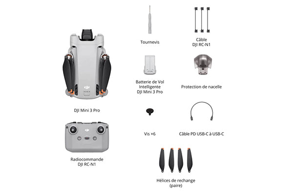DJI Mini 3 Pro Drone w/ RC-N1 Controller - stpatty - DJI