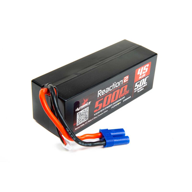 Dynamite 14.8V 5000mAh 4S 50C Hardcase - (DISCONTUINED) -  - Horizon Hobbies, Inc.