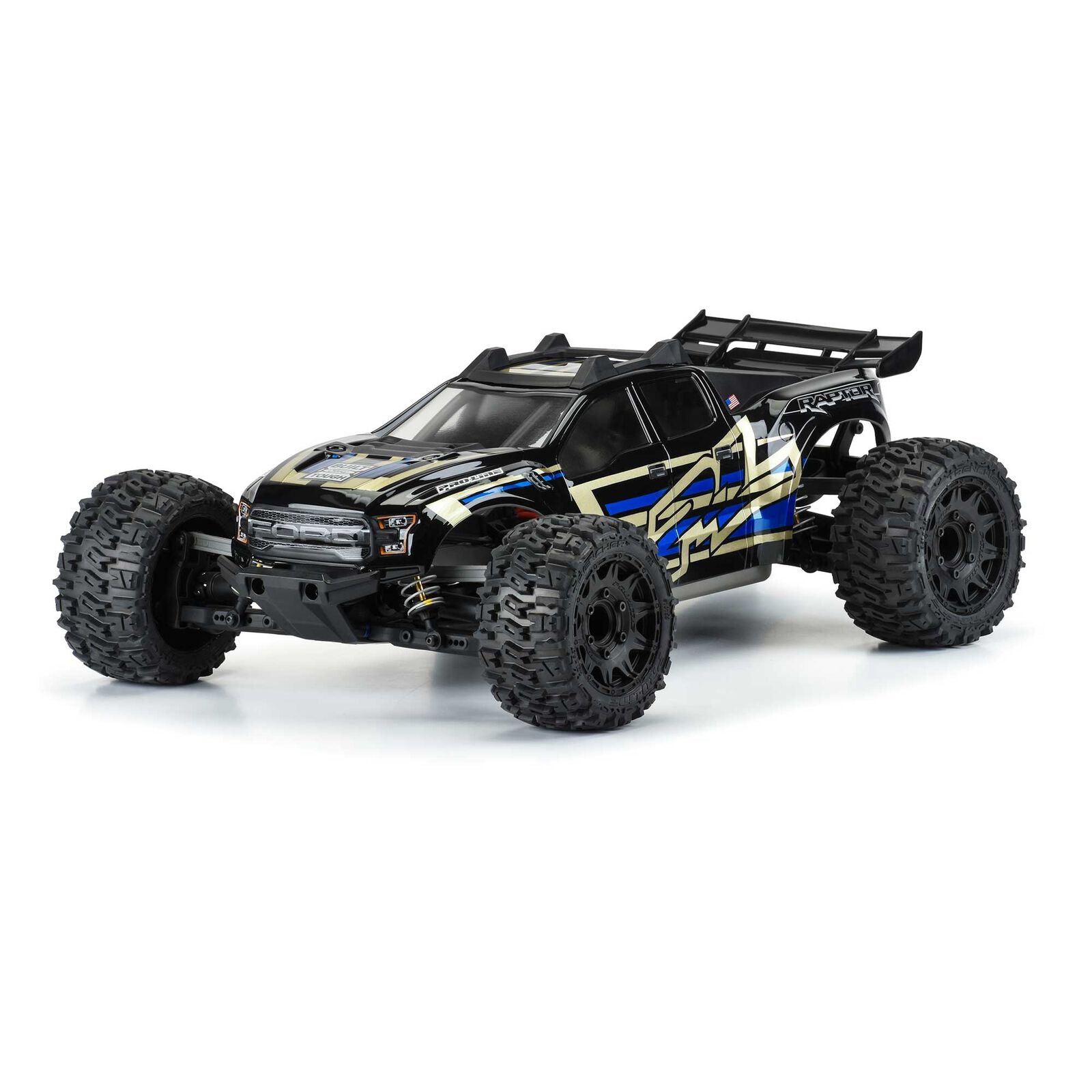 Proline 1/10 Pre-Cut 2017 Ford F-150 Raptor Clear Body: Rustler 4x4 -  - Horizon Hobbies, Inc.