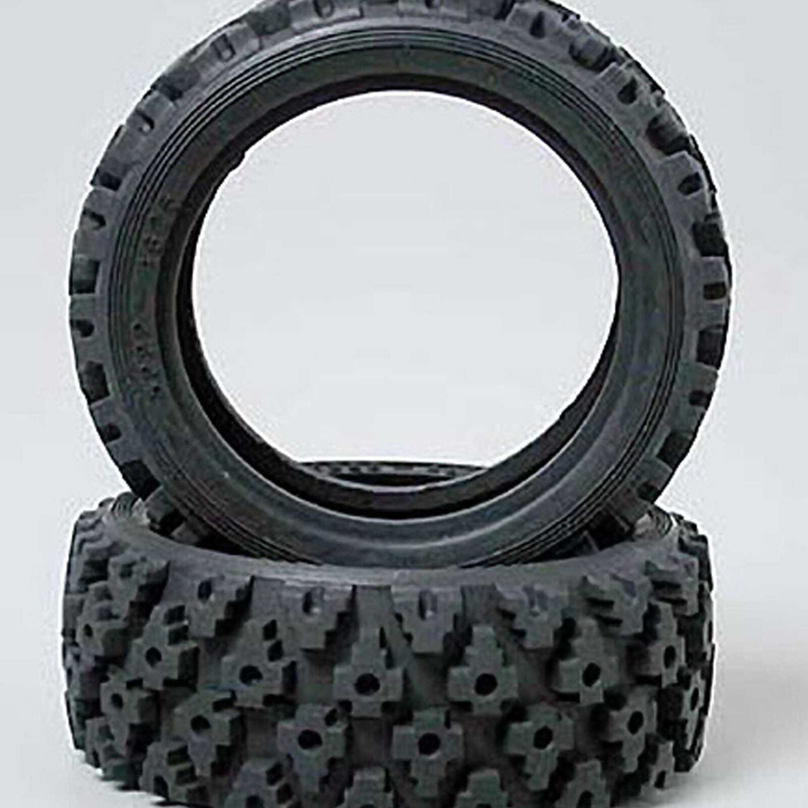Tamiya Rally Block Tire Set (2) -  - Horizon Hobbies, Inc.