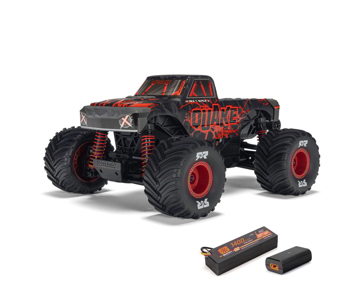 Arrma Quake Grom 4x4 1/16 RTR Brushed Monster Truck w/SLT2 2.4GHz Radio, Battery & Charger