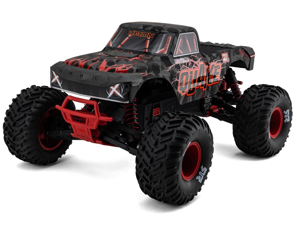Arrma Quake 223S DSC 1/10 RTR Brushless 2WD Monster Truck w/SLT2 2.4GHz Radio