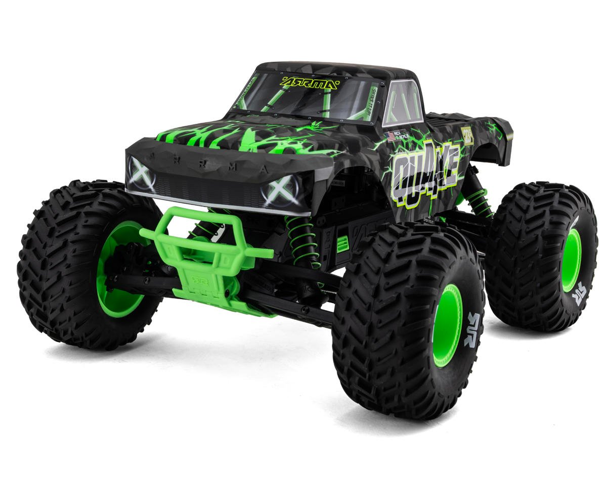 Arrma Quake 223S DSC 1/10 RTR Brushless 2WD Monster Truck w/SLT2 2.4GHz Radio