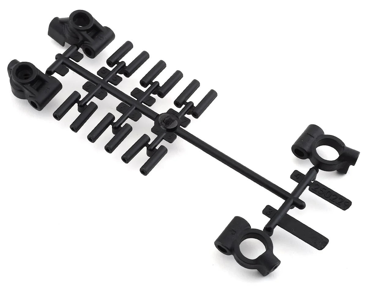 Team Associated Reflex 14B/14T Rear Hub & Caster Block Set - stpatty - AMain Distributing