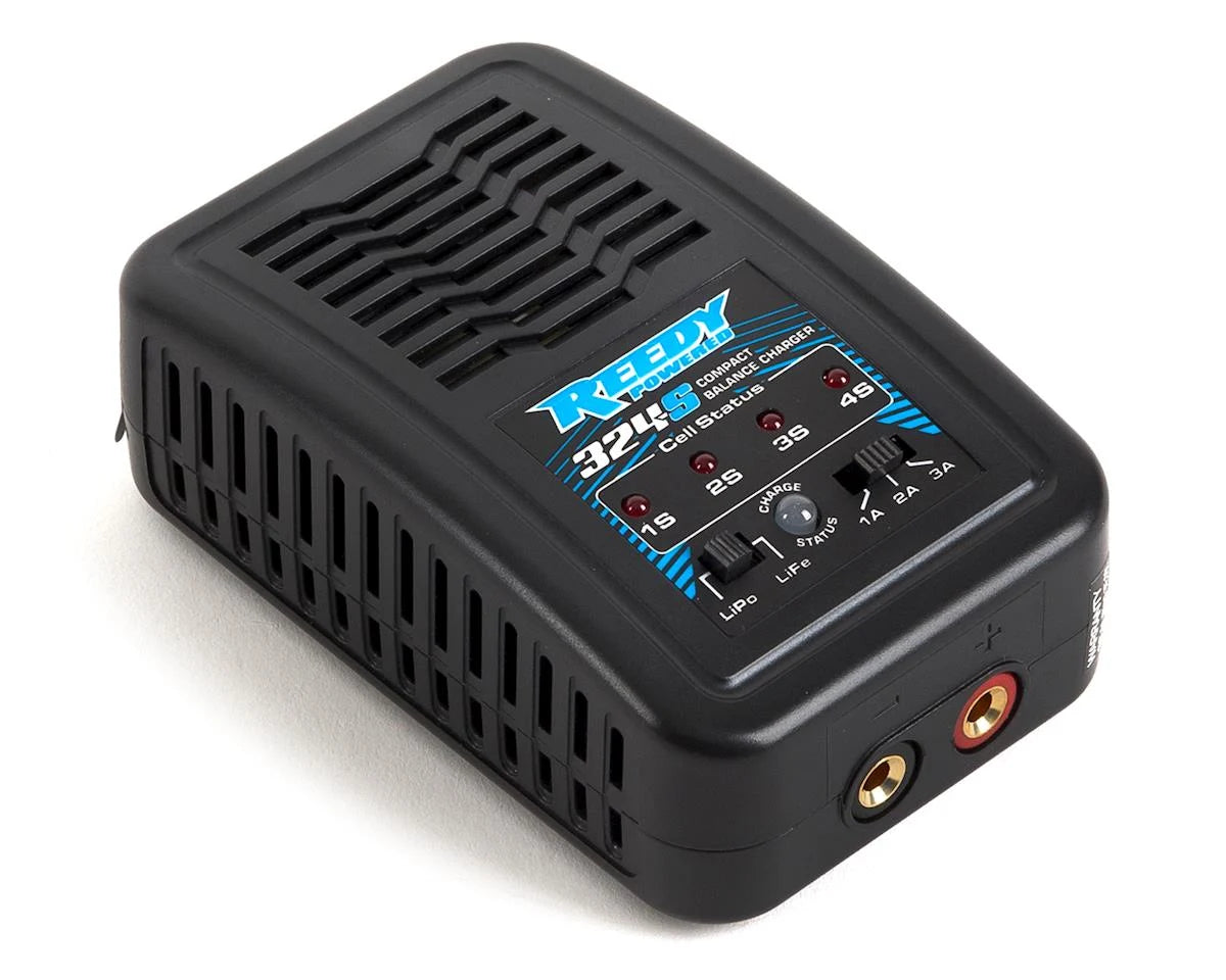 Team Associated Reedy 324-S Compact Balance LiPo Charger (4S/3A/30W) - stpatty - AMain Distributing