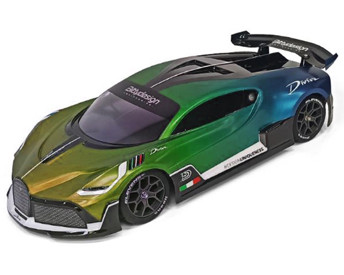 Bittydesign Divina 1/8 Supercar Body (Clear) (Arrma Vendeta/Infraction 3S) - Body - AMain Distributing