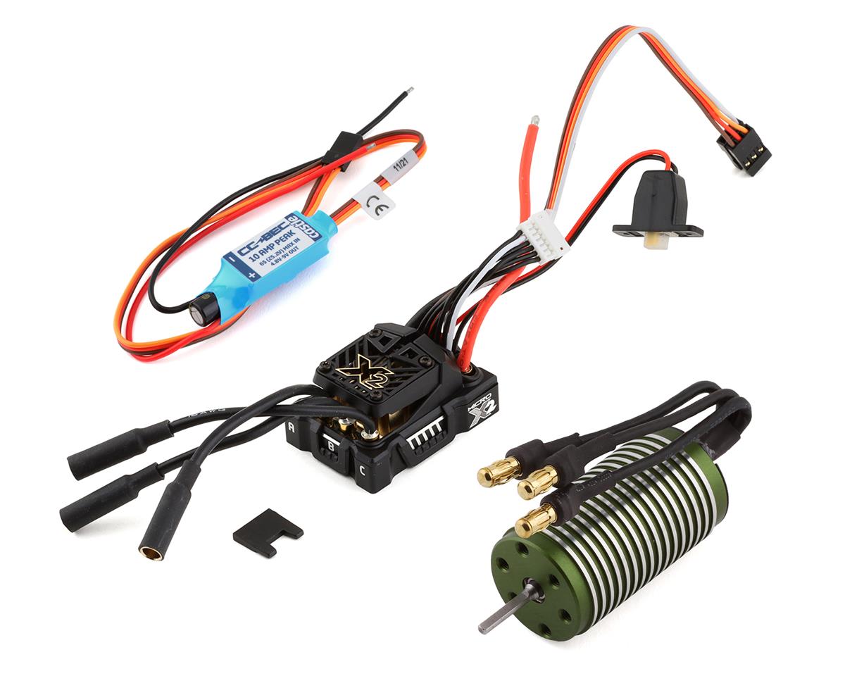 Castle Creations Mamba Micro X2 Waterproof 1/18th Scale Brushless Combo (8200Kv) w/CSE010-0004-00 10A BEC - Motor/ESC - Horizon Hobbies, Inc.