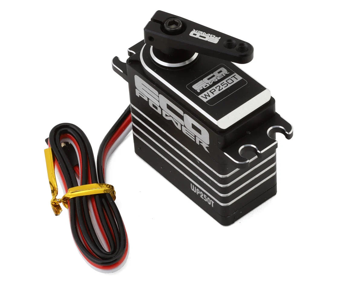 EcoPower WP250T Waterproof MEGA Torque Metal Gear/Metal Case Servo for 1/7 & 1/8 Traxxas™, ARRMA™, Axial™, Losi™ & others -  - AMain Distributing
