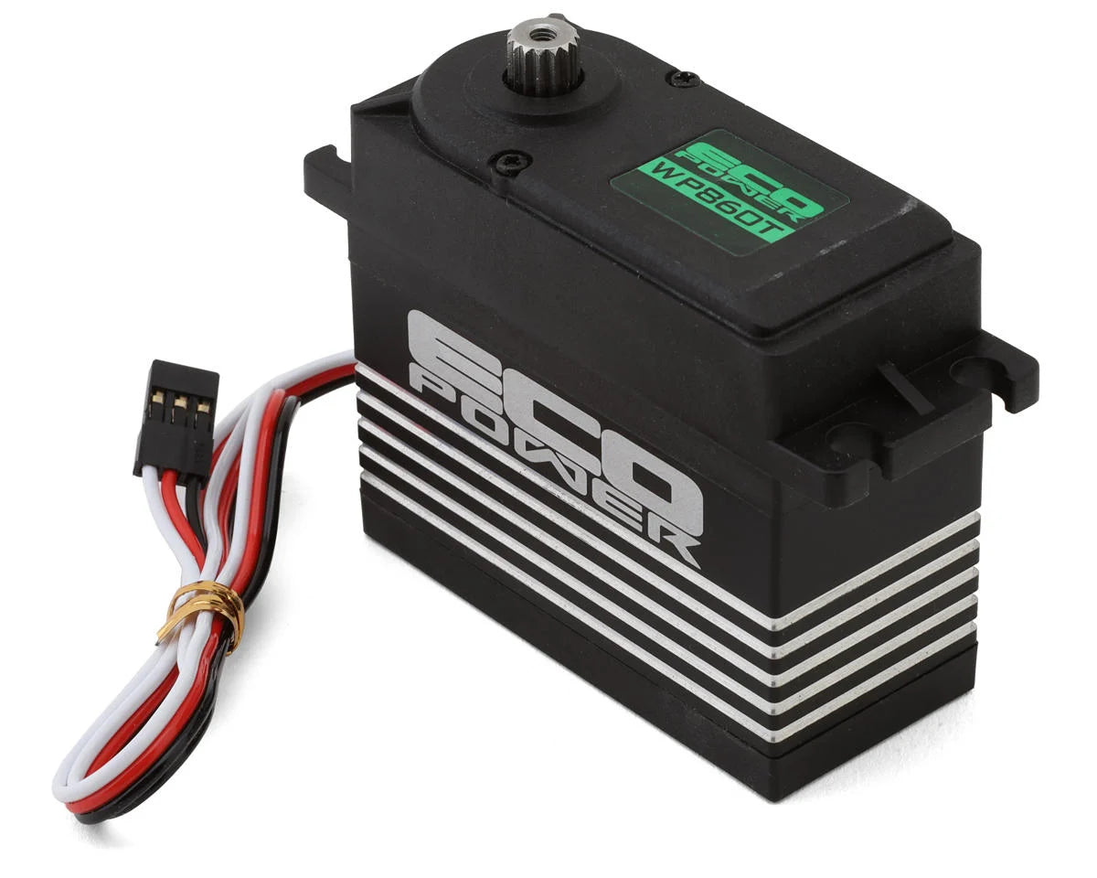 EcoPower WP860T 1/5 Scale Waterproof Metal Gear Servo for Large Scale ARRMA™, Axial™, HPI™, Losi™ & others -  - AMain Distributing